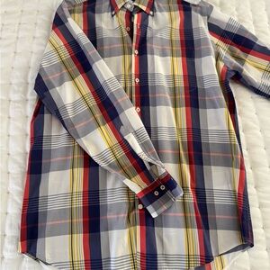 Peter Millar Plaid Button Down